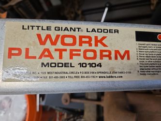 Little Giant Work Platform