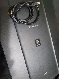 Cannon Scanner Bed photo scan with USB cable