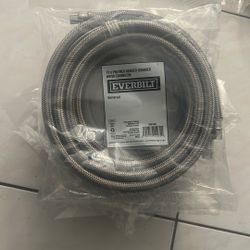 This is an Everbilt 12 ft. Polymer Braided Icemaker Water Connector