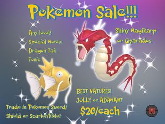 Pokemon for Sale!