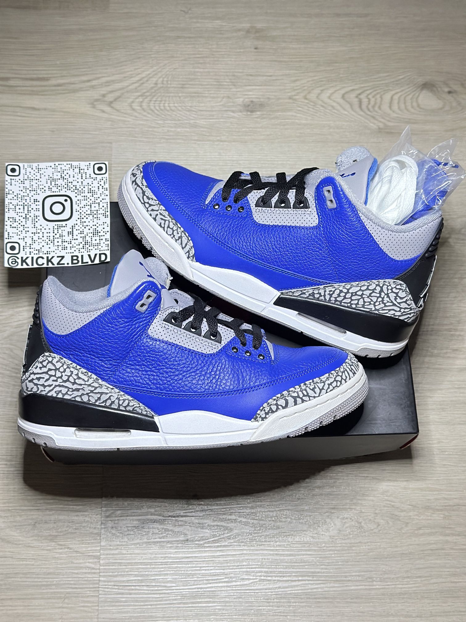 Jordan 3 Varsity Royal Cement (10M) 