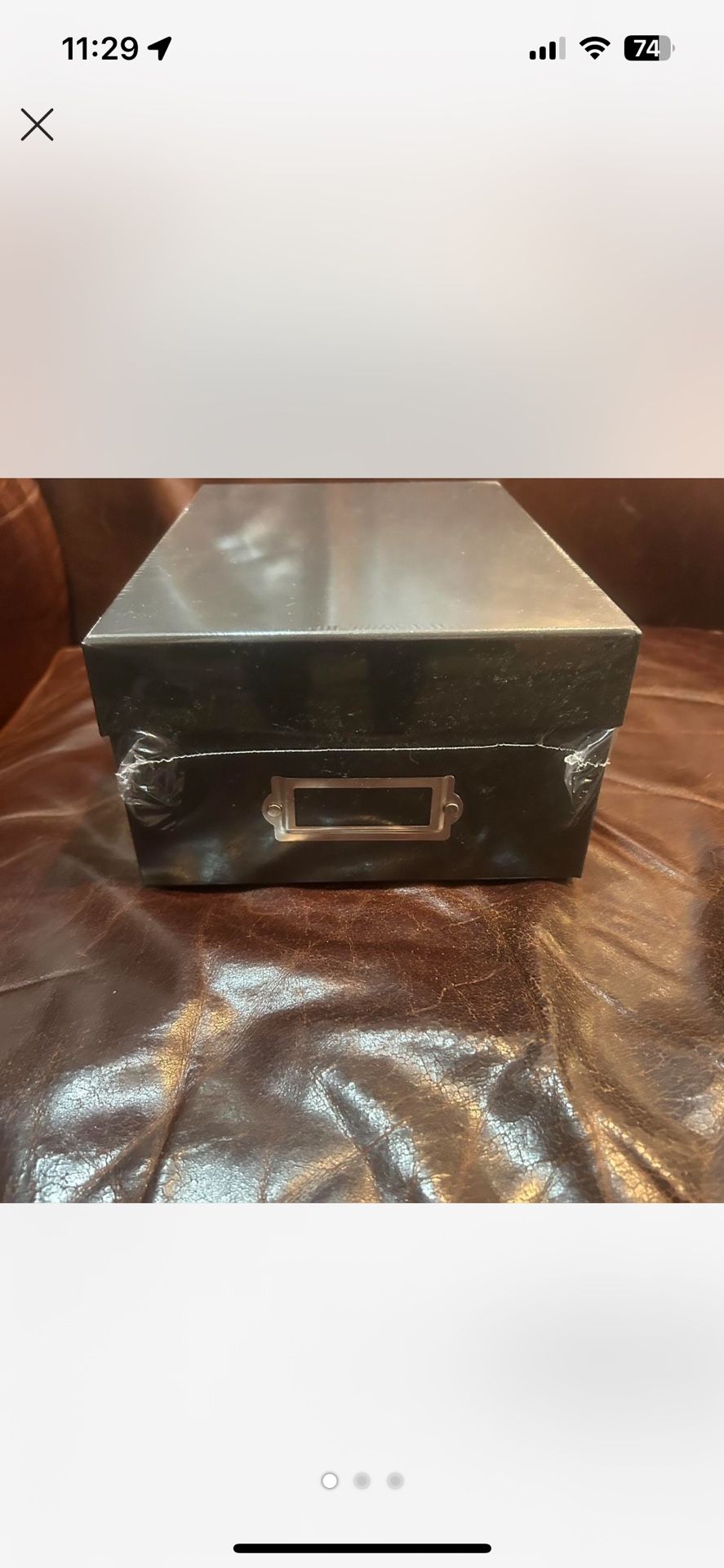 Black Photo Boxes