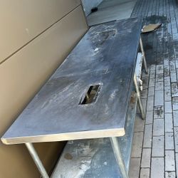 Stainless Steel Work Table 