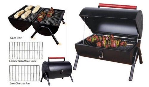 Gibson Delwyn 5 Piece Barrel BBQ Grill, Black