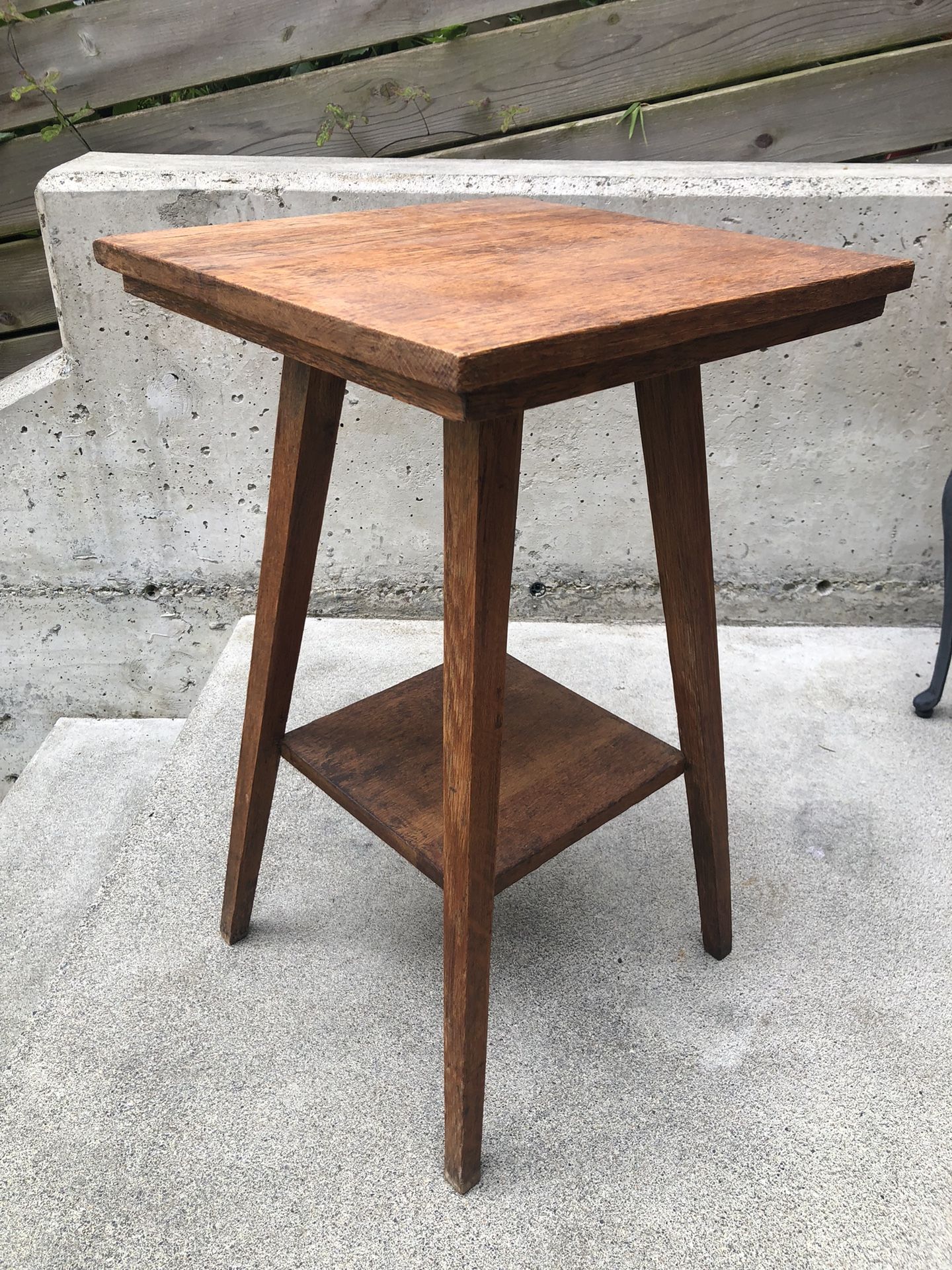 Antique Oak Side Table