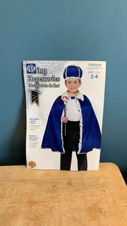 HALLOWEEN KING TODDLER SIZE 2-4 COSTUME