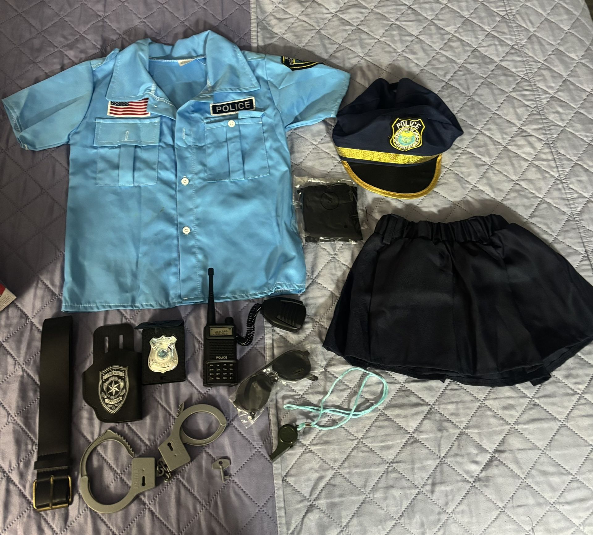 Girls 4t/5t Police Costume