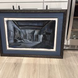 Scary Movie 2 Original Painting, Framed