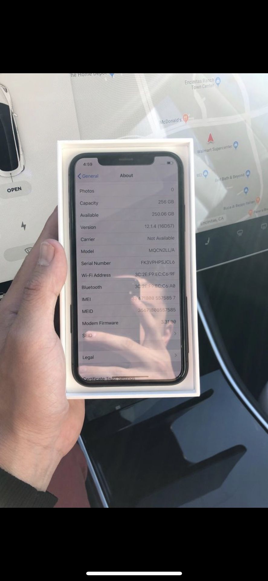 Unlocked iPhone X 256GB