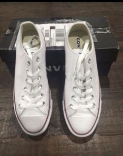 Leather converse