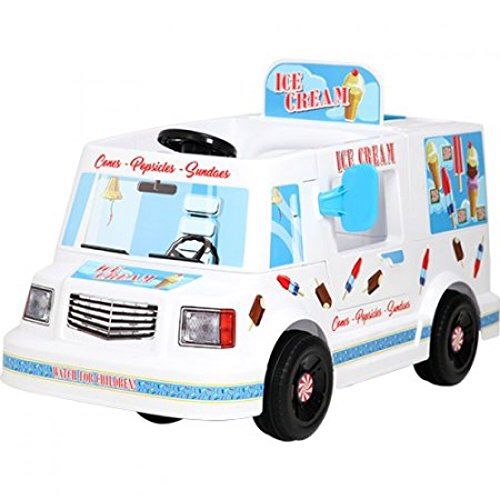 Rollplay EZ Steer 6 Volt Ride On Ice Cream Truck Electric Power Wheels Brand New