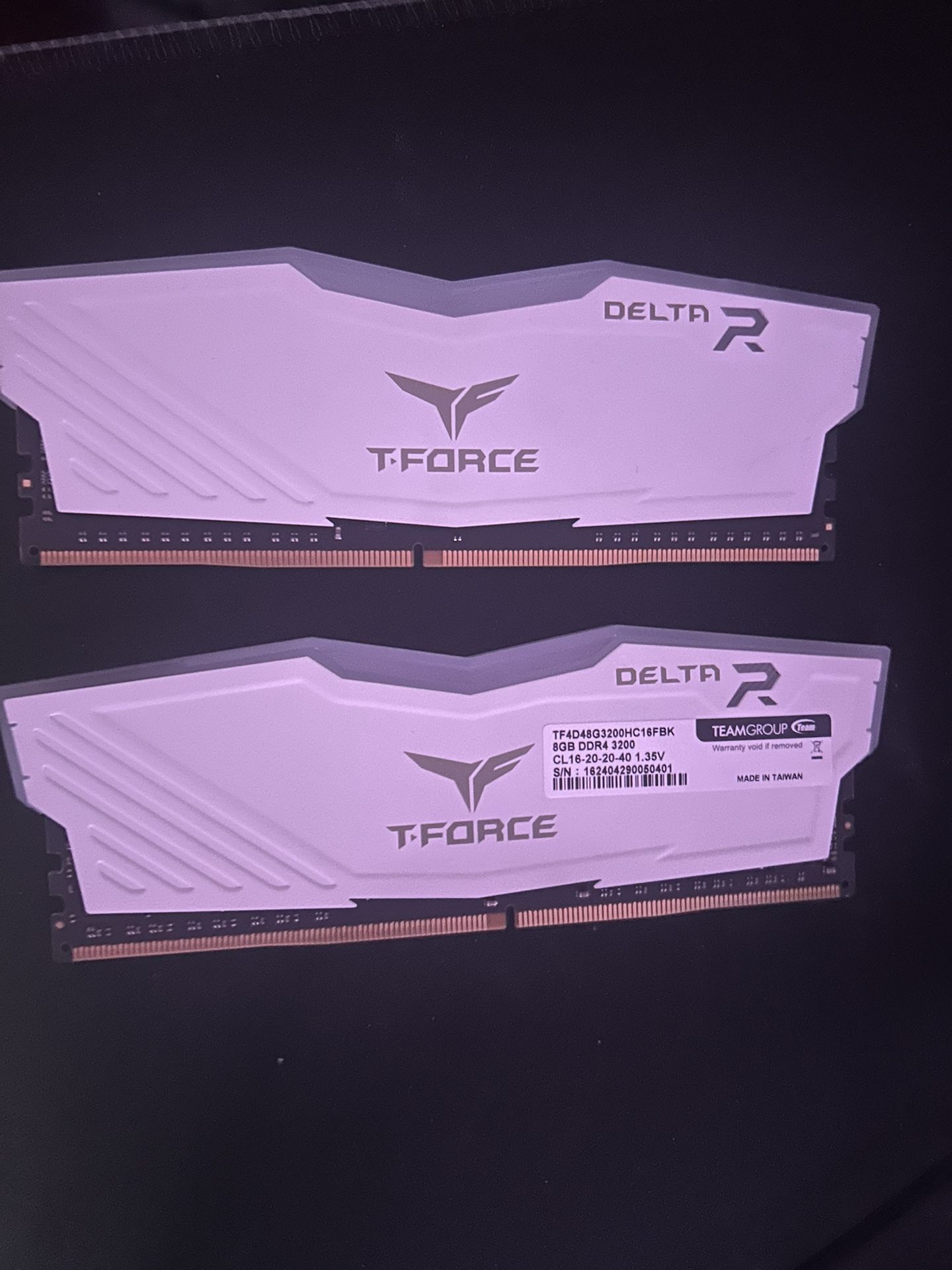 16gb ddr4 rgb Tforce ram
