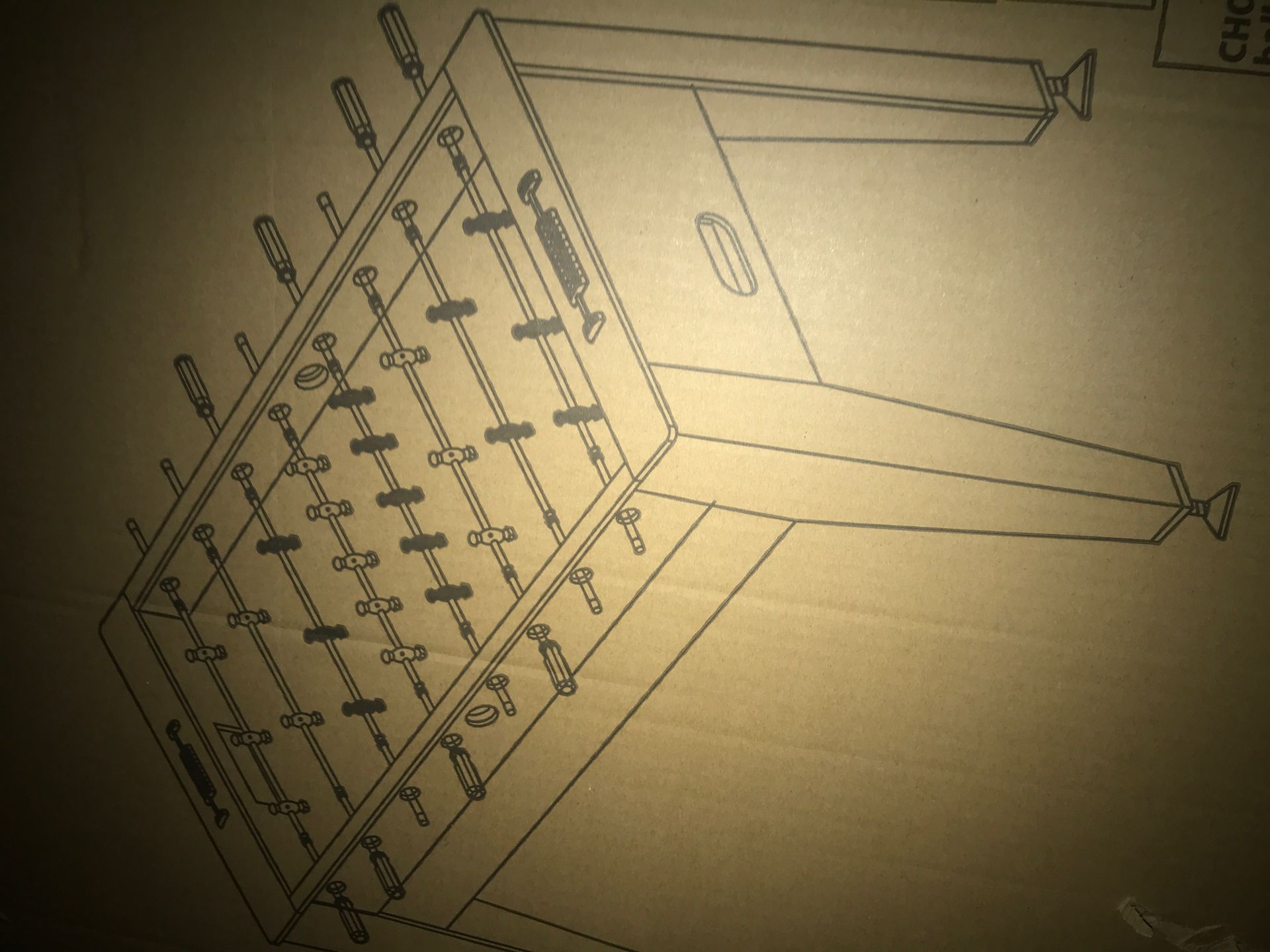 Sport craft foosball table new in box Great Gaming