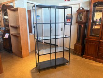 IKEA Vittsjo Metal and Glass Shelf