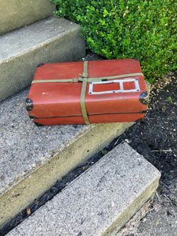 Vintage US Military Shipping Mailing Container Box Case  😎