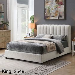 King bed frame