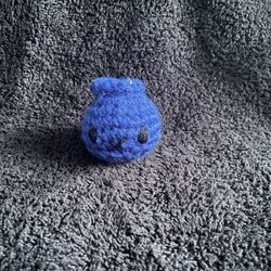 Crochet blueberry