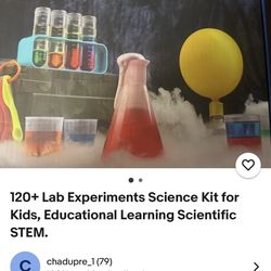 120+ Lab Experiments Science Kit STEM