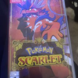Pokemon Scarlet - Nintendo Switch Game