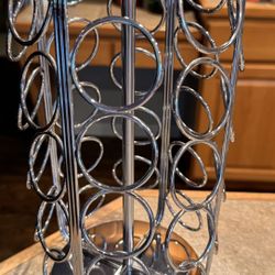 Chrome Keurig Coffee POD Holder 36 Pods 
