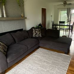 Sectional and Dining Set