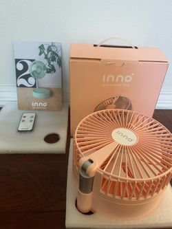 Inno Portable Rechargeable Fan - Pink