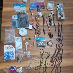 Assortment of Beads and Findings $15
