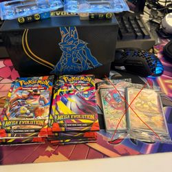 Pokemon TCG Mega Evolution Booster packs
