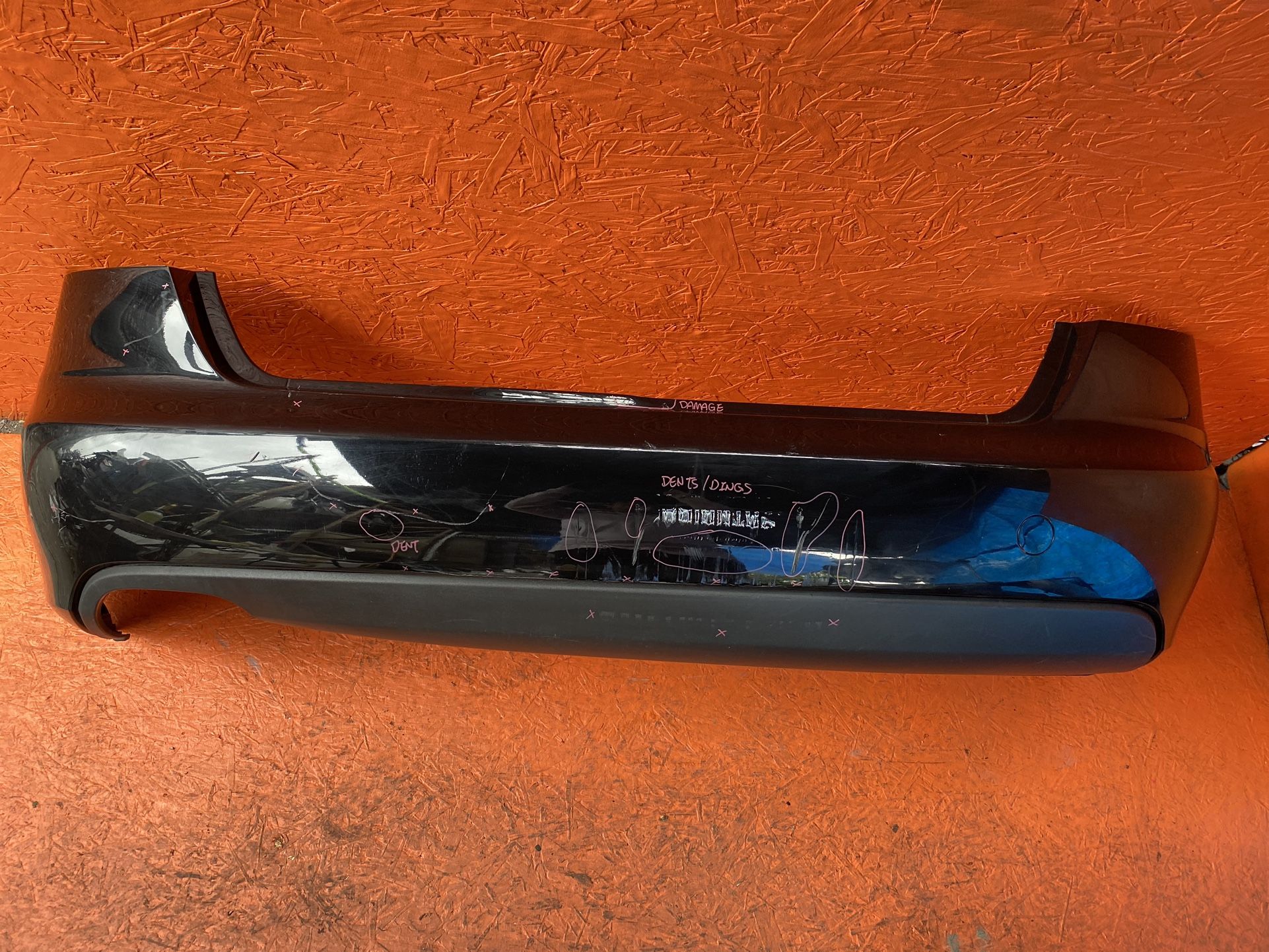 2009 2010 2011 2012 AUDI A4 REAR BUMPER COVER PANEL OEM 8K(contact info removed)