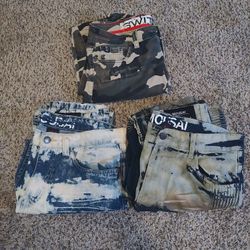 3 Pairs Mens Pants 