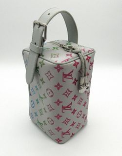 Louis Vuitton Multicolor Monogram Locker Dopp Kit Murakami Travel Pouch  Rare LV