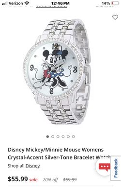Disney Mickey/Minnie Watch