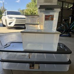 Storage Containers (Everything Pictured)