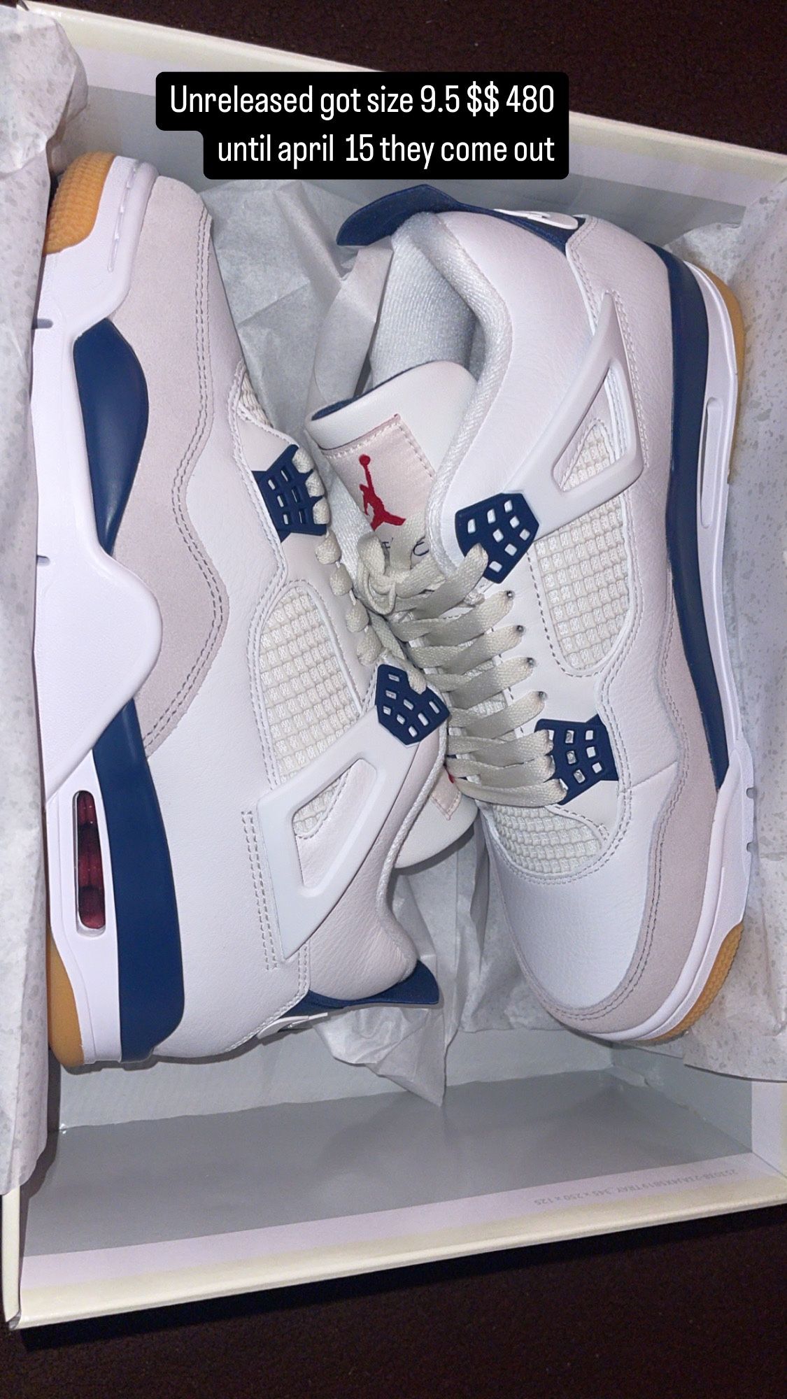 New Unreleased 9.5 Nike Sb Jordan 4s