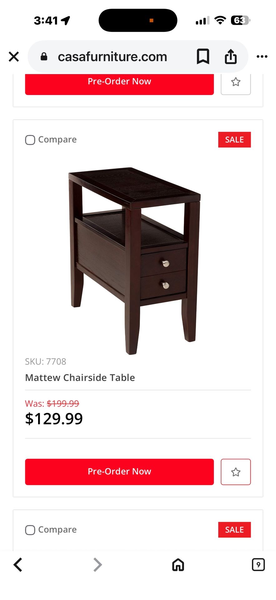 Matthew Side Table