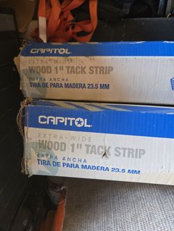 Extra wide 1" Tack Strip