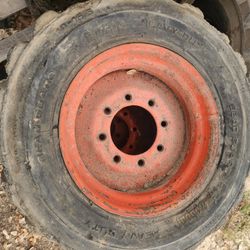 Skid Steer Tires And Rim