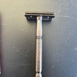 Vintage Men's Double-Edged Safety Razor - Bronze