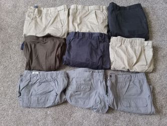 Men's Size 48 Dress Pants and Shorts
