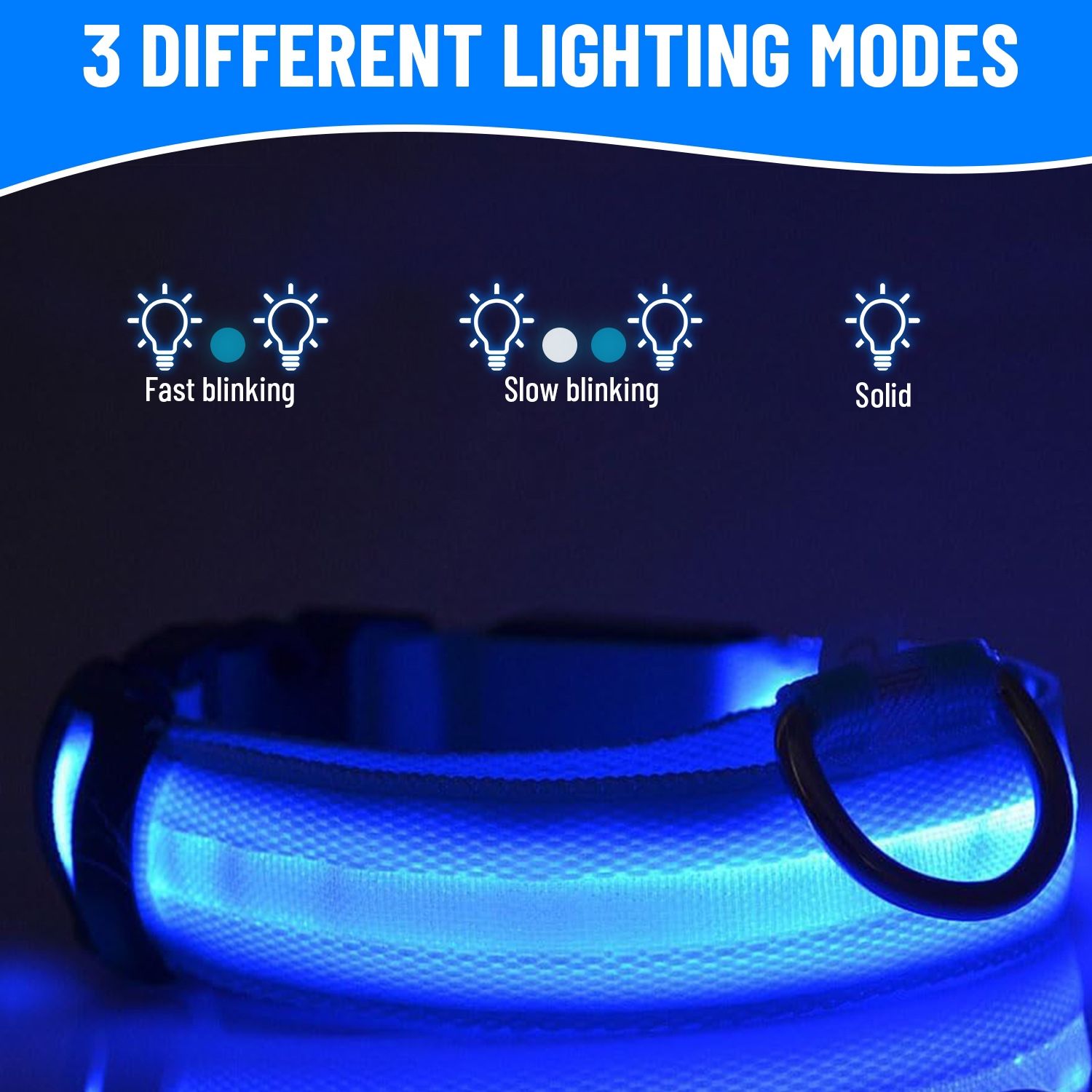 Led Rechargeable Dog Collar