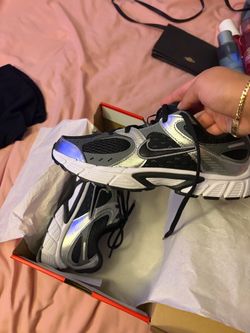 Nike Running Sneakers Silver and Black