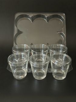 glass dessert cups