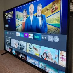 🟥🟨FIRE  TV  58"  4K  SMART  LED  FULL UHD  HDR10  DOLBY  VISION  🟥🟪( NEGOTIABLE )  🟩🟥FREE   DELIVERY🟪🟩