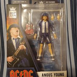 AC DC Angus Young BST AXN 5" Action Figure AC DC