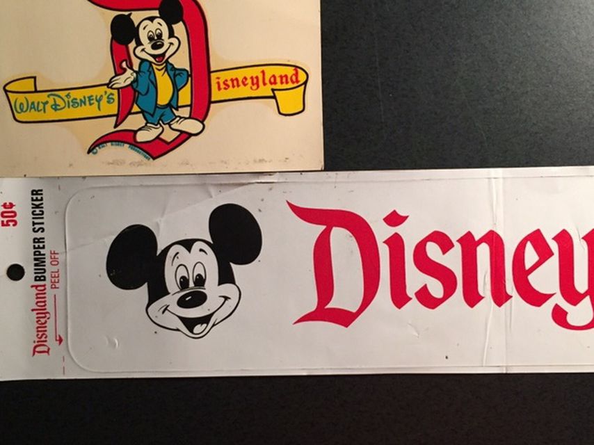 1974 Disneyland Nostalgia Items