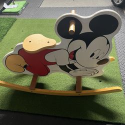 Vintage Mickey Mouse Rocker 