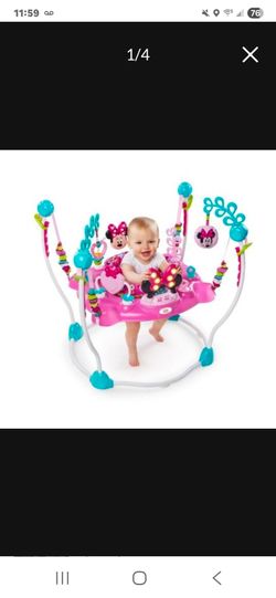 Disney Baby Minnie Mouse PeekABoo Activity Jumper, 6-12 Months