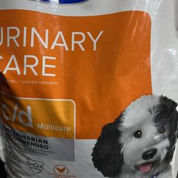 Urinary Care Food Dogs 27.5 Pounds New Package
