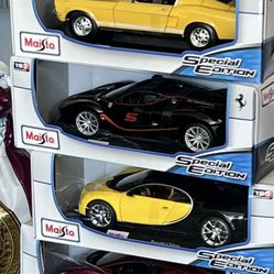 Toy Cars 1/18 New 35$ Each 