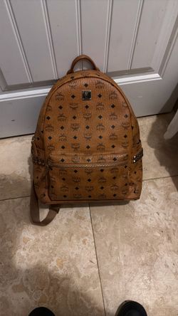 Stark Side Studs Backpack In Visetos